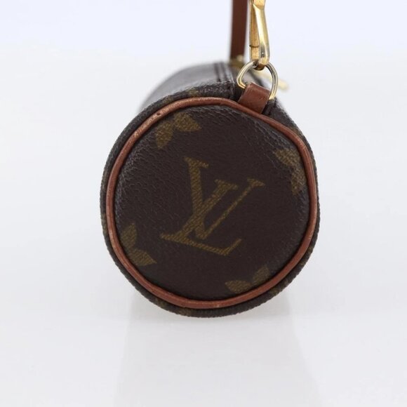 LOUIS VUITTON Monogram Papillon Pouch LV Auth - Picture 10 of 16